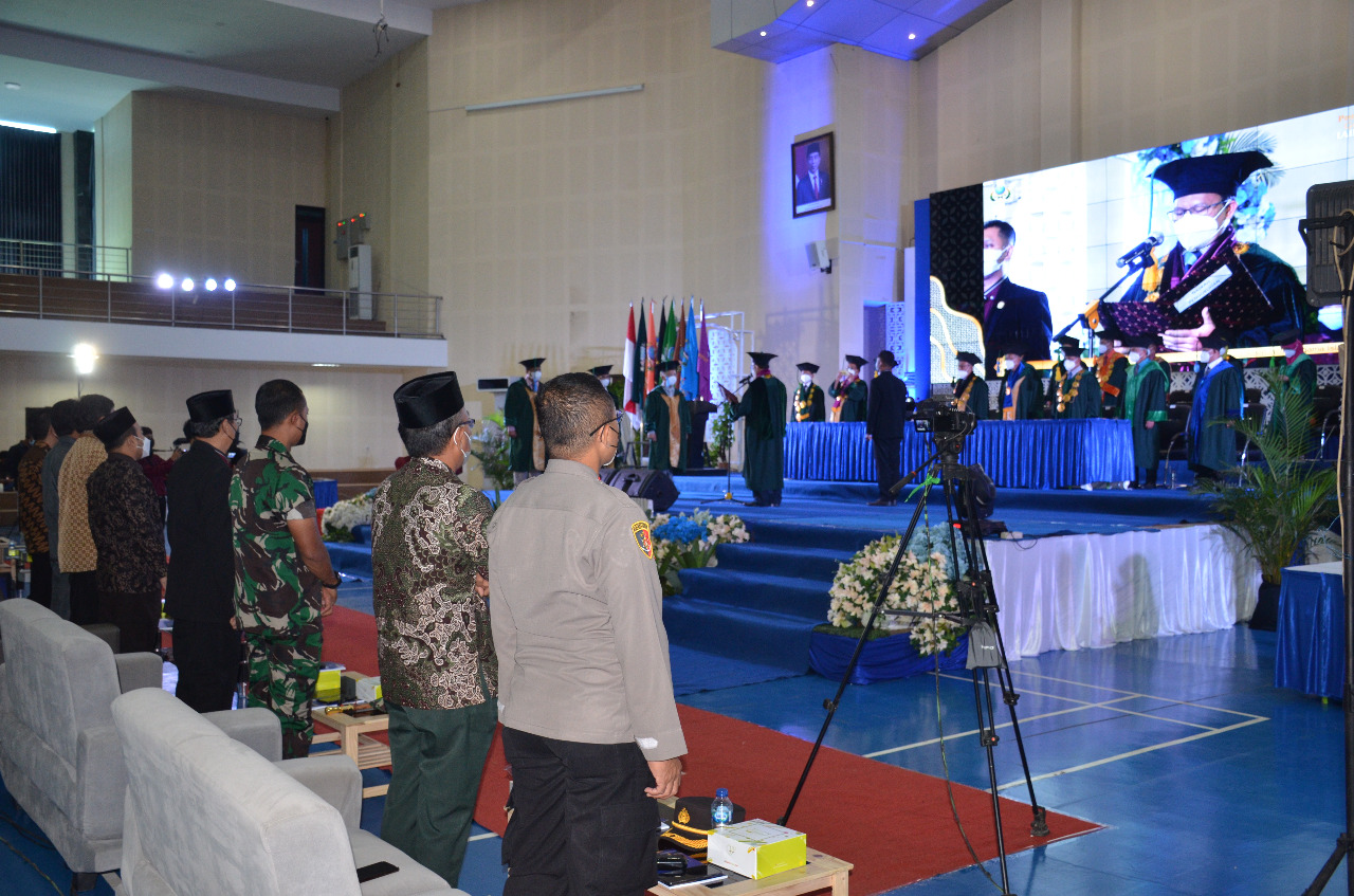 Danrem 073/Makutarama Hadiri Rapat Senat Terbuka Pengukuhan Guru Besar IAIN Salatiga